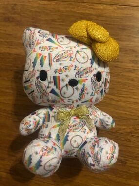 Sanrio ABC Store Hello Kitty 2025 Holiday Exclusive Version 6” Plush White Multi